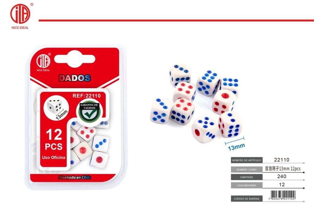 DADO 13MM 12PCS