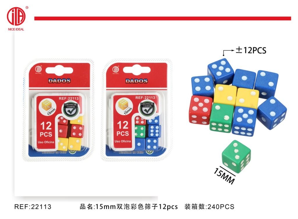 DADO 15MM 12PCS