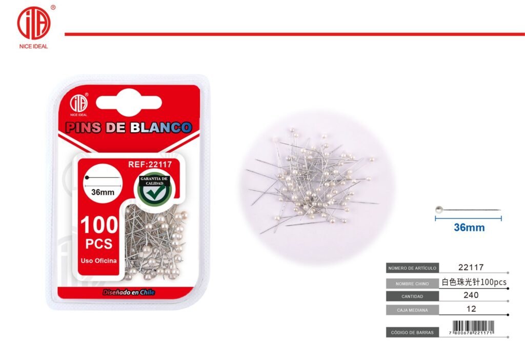 AGUJA NACARADA 100PCS