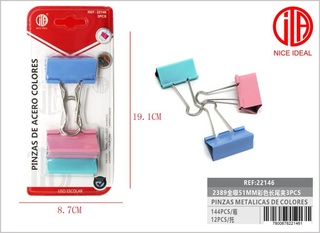 PINZAS 2389 51MM 3PCS