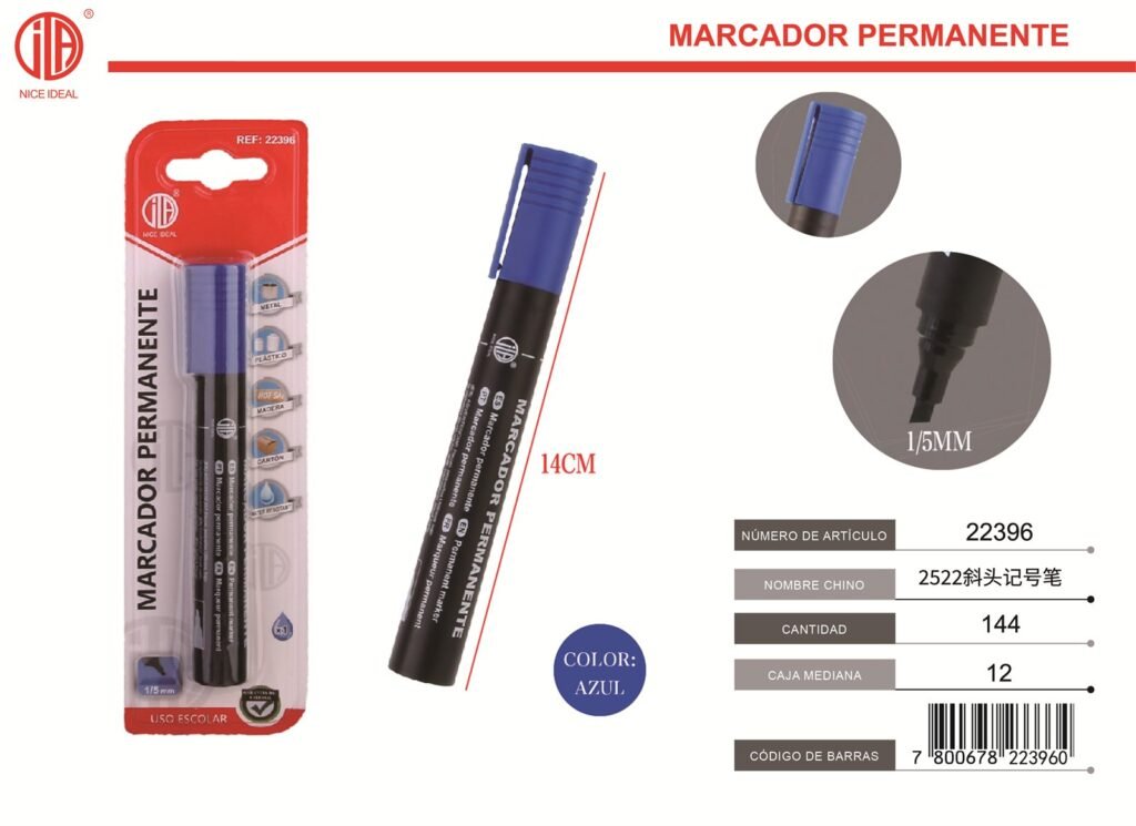 MARCADOR AZUL