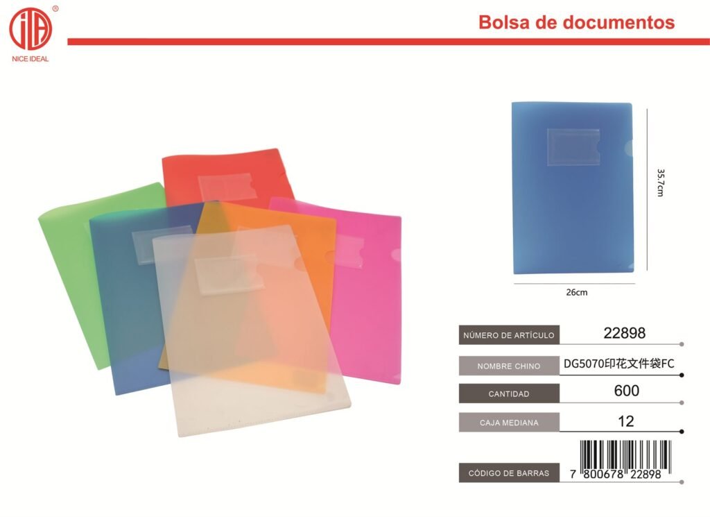 BOLSA DE ARCHIVO DG5070 FC