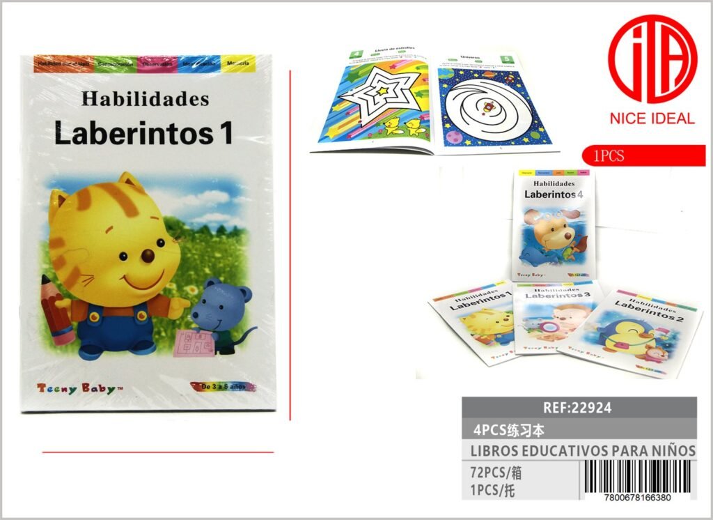 LIBRO DE EJERCICIOS JC30 4PCS