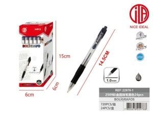 Bolígrafo negro modelo 2509, variante 1