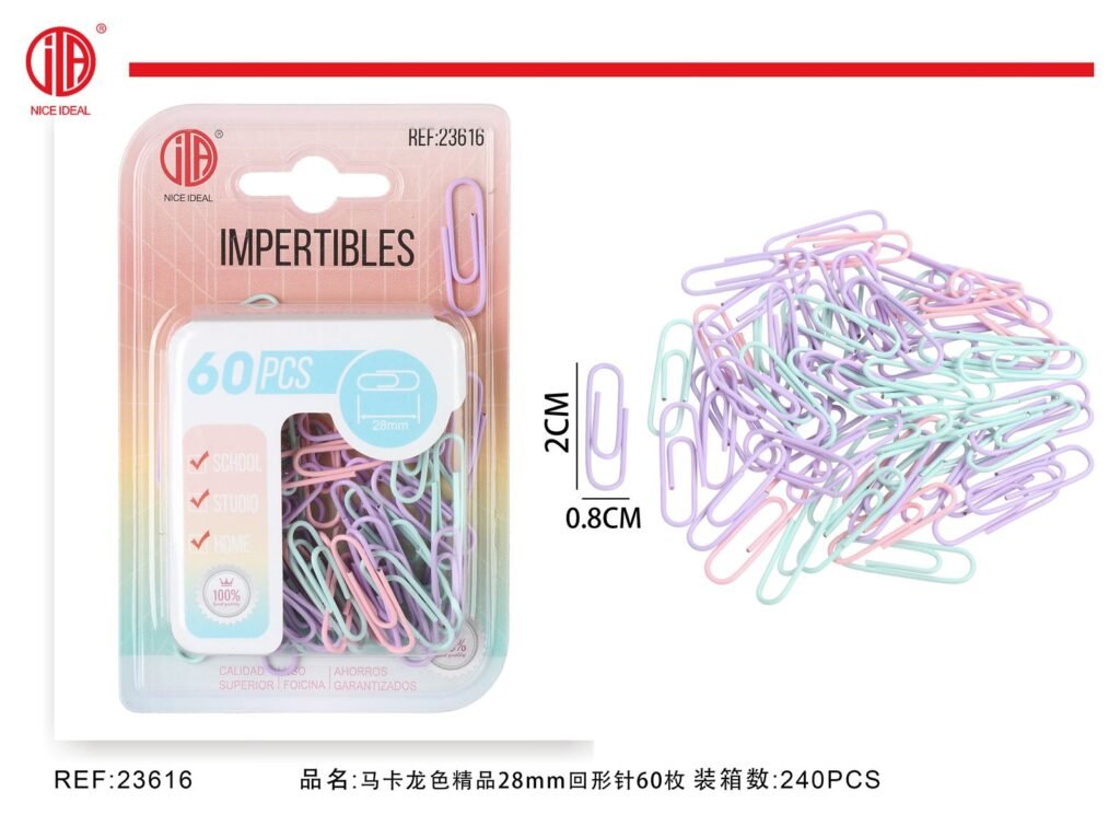 CLIP DE PAPEL 28MM 60