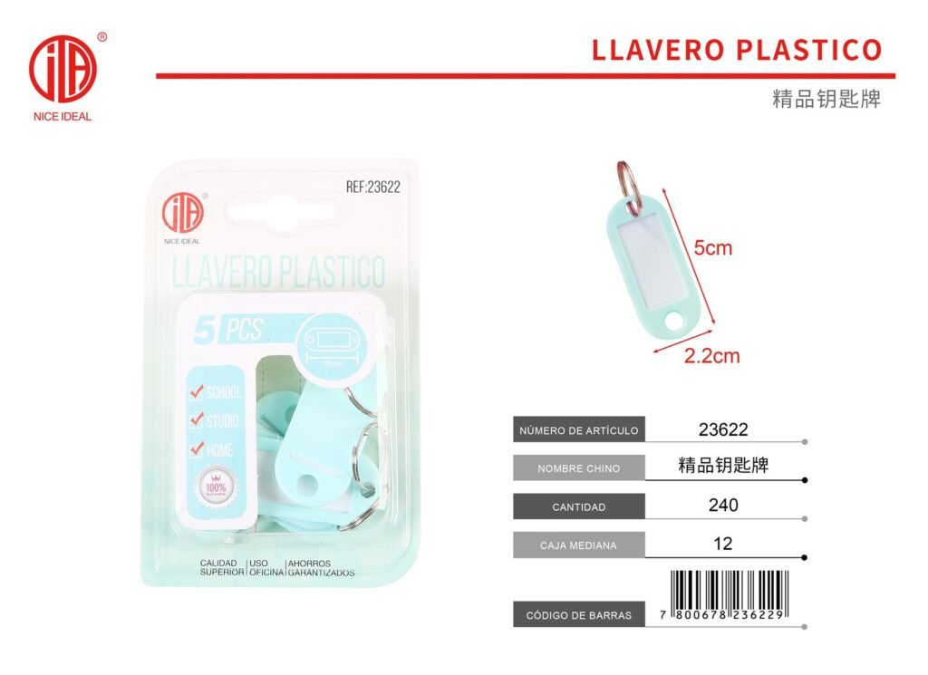 ETIQUETA DE LA LLAVE 5