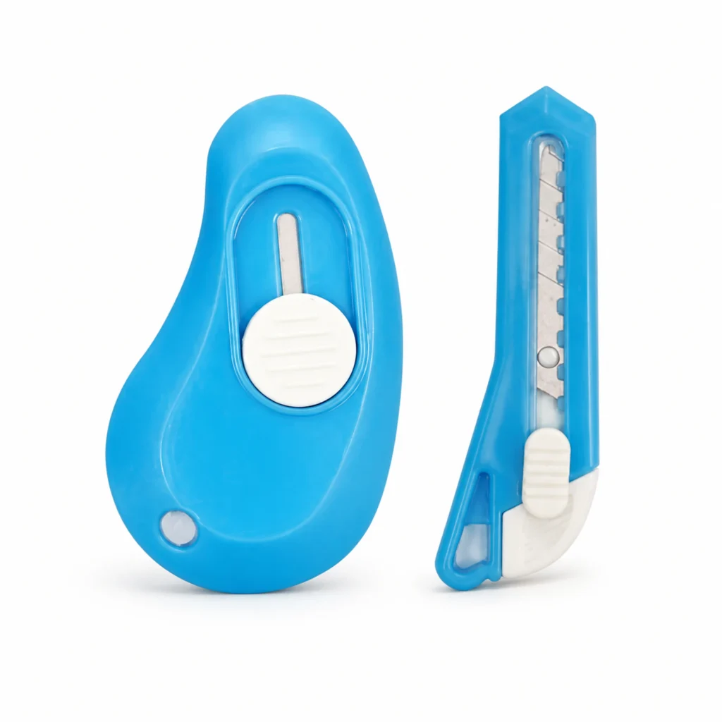 Set de cortadores de seguridad azul de 2 piezas SKU 23648