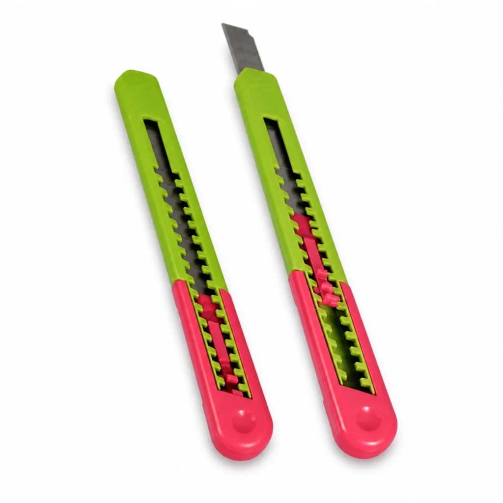 Cortacarton escolar C63 de 2 piezas en colores surtidos
