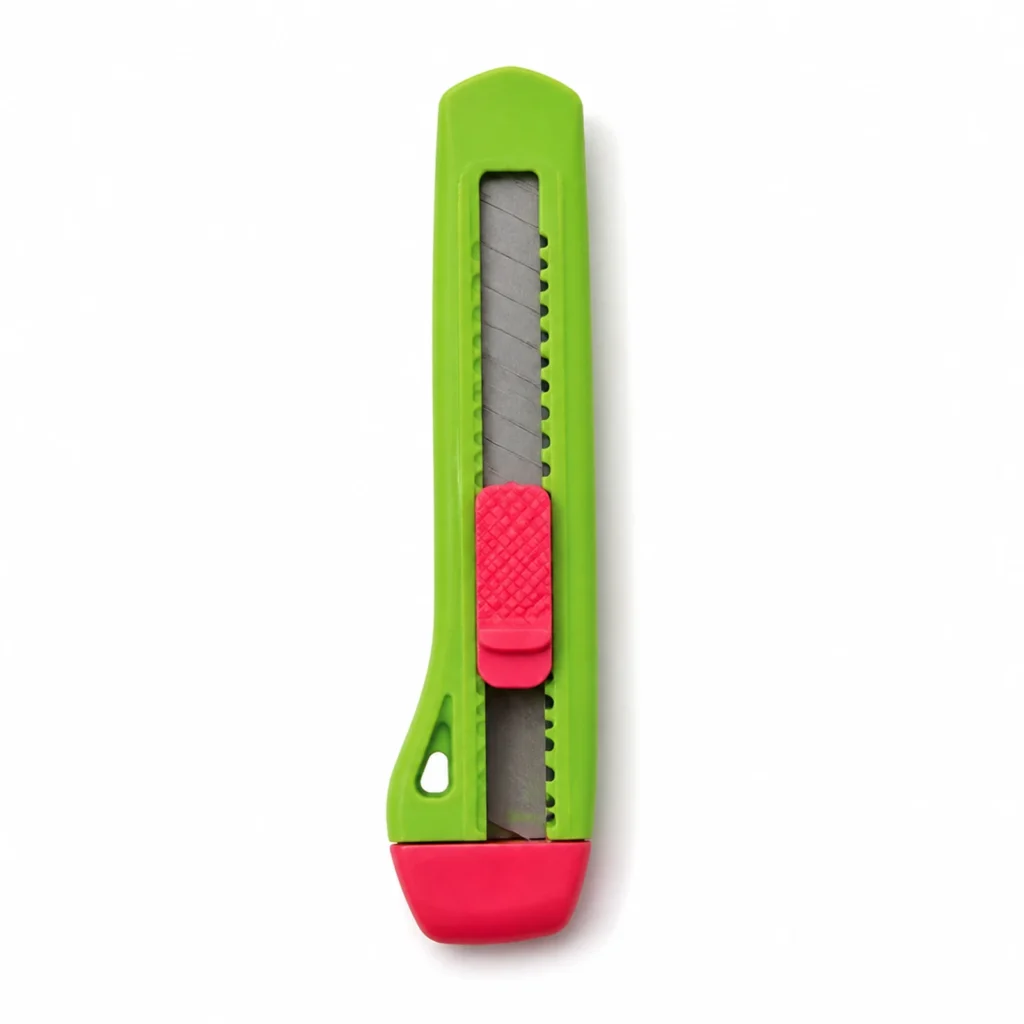 Cutter escolar C278 individual en colores surtidos