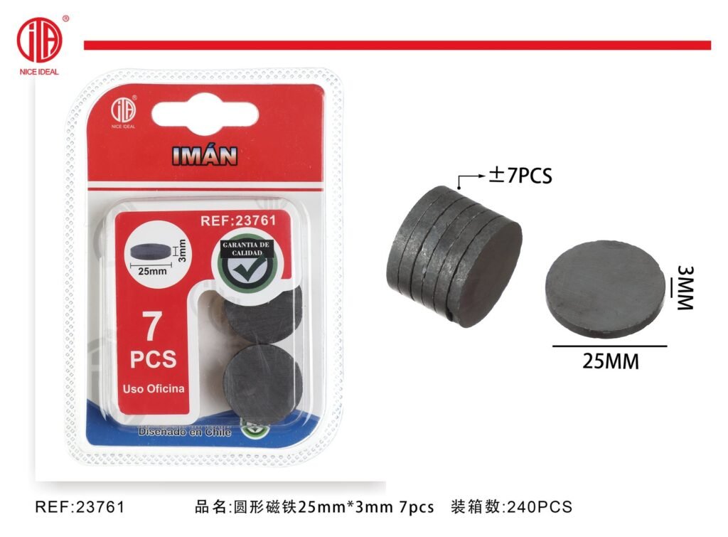 IMáN 25MM*3MM 7PCS