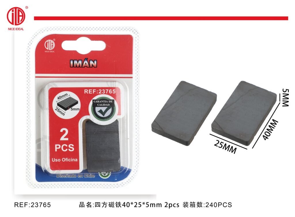 IMáN 40*25*5MM 2PCS