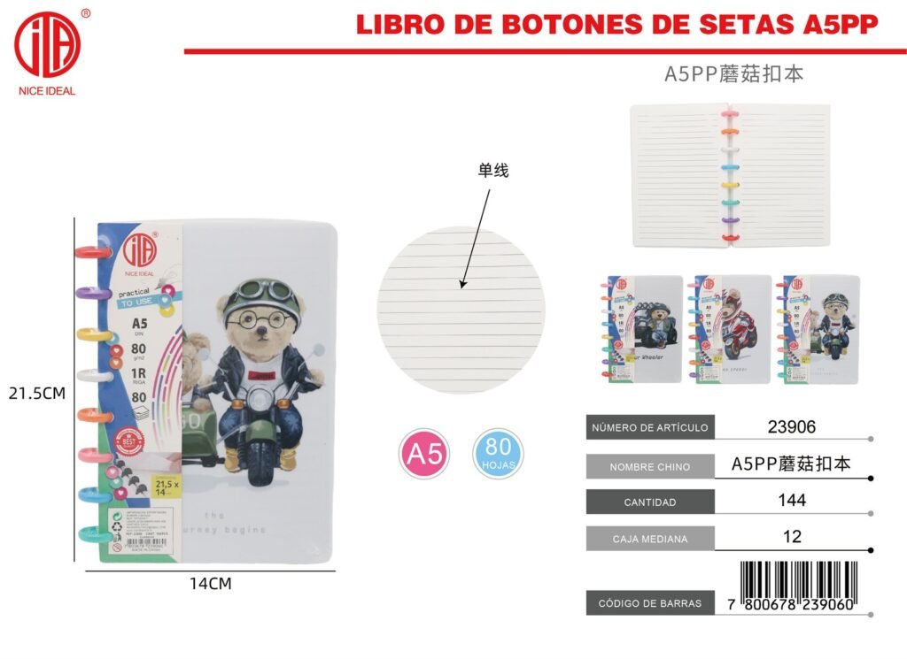 LIBRO A5PP UV