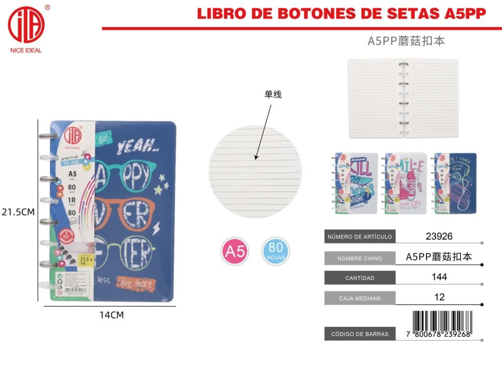 LIBRO A5PP UV