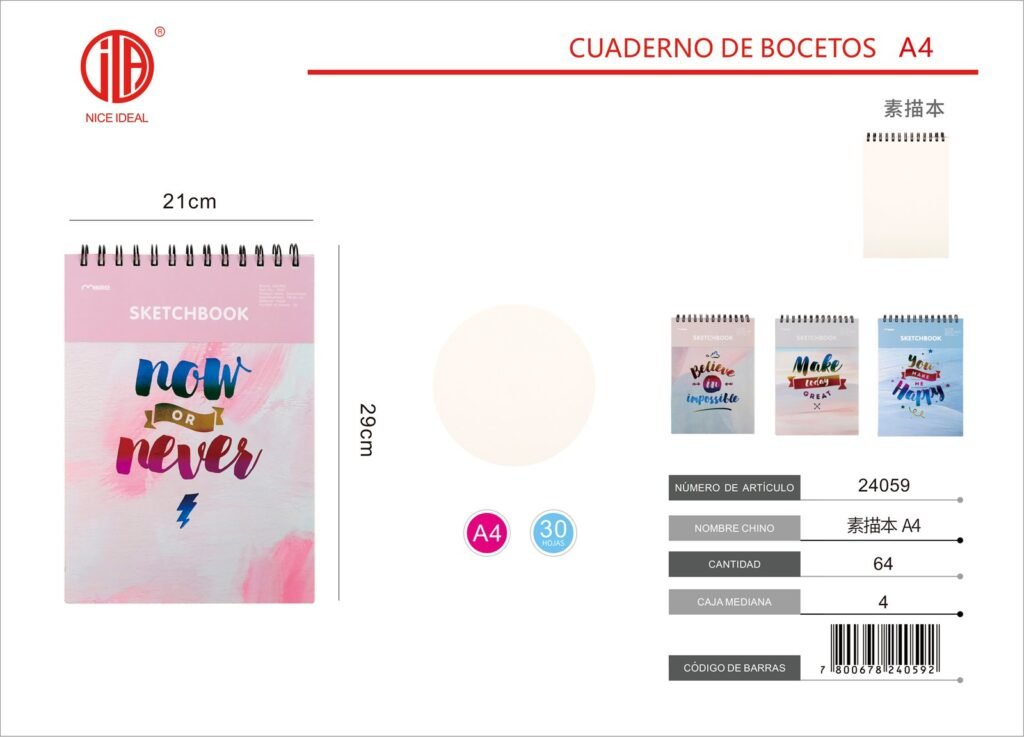 LIBRO DE DIBUJO 29*21