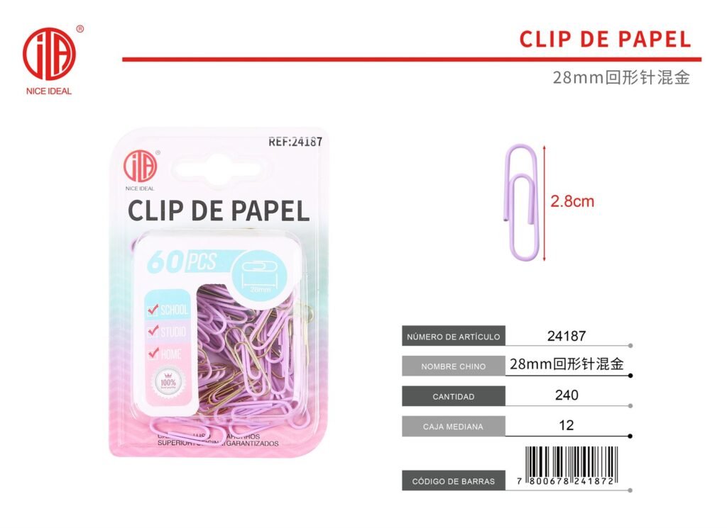 CLIP INPERMEABLE 28MM