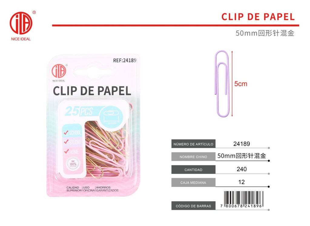 CLIP IMPERMEABLE 50MM