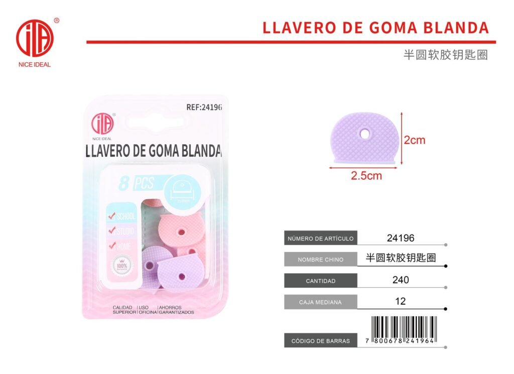 ARO LLAVERO 8PCS