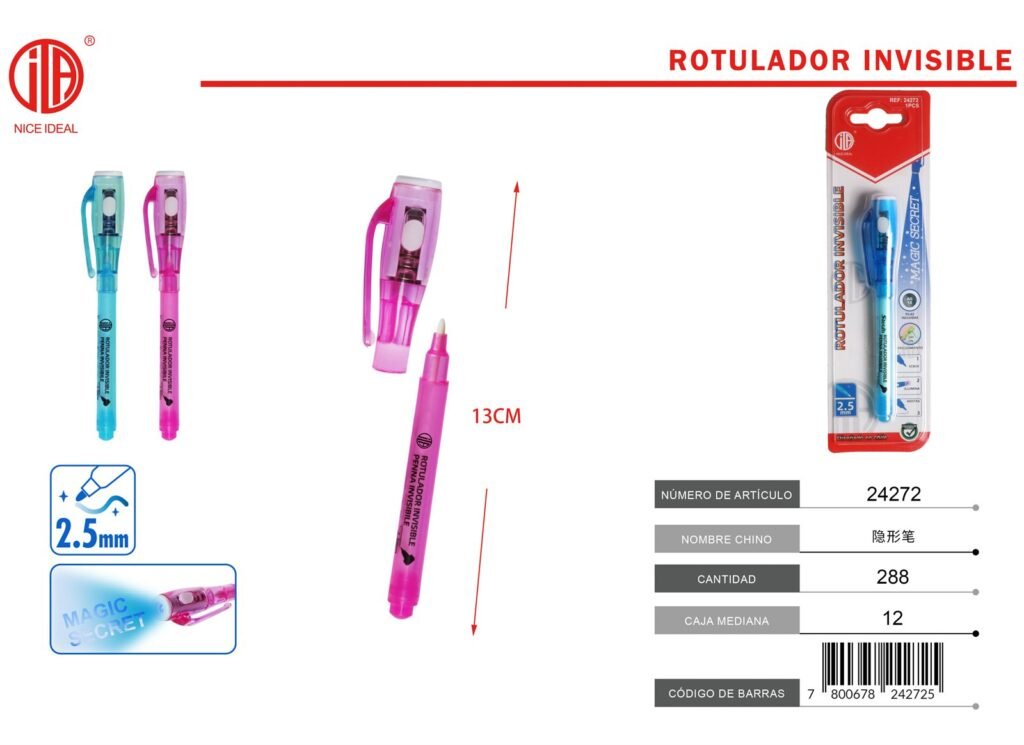 PLUMA INVISIBLE