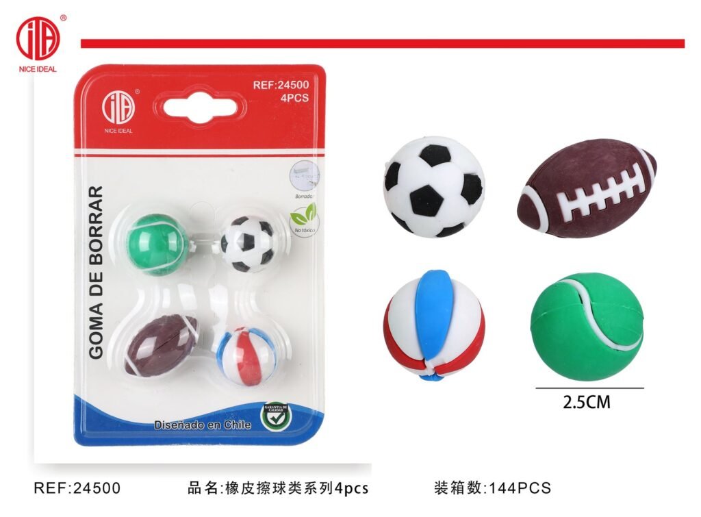 GOMA DE BORRAR 4PCS