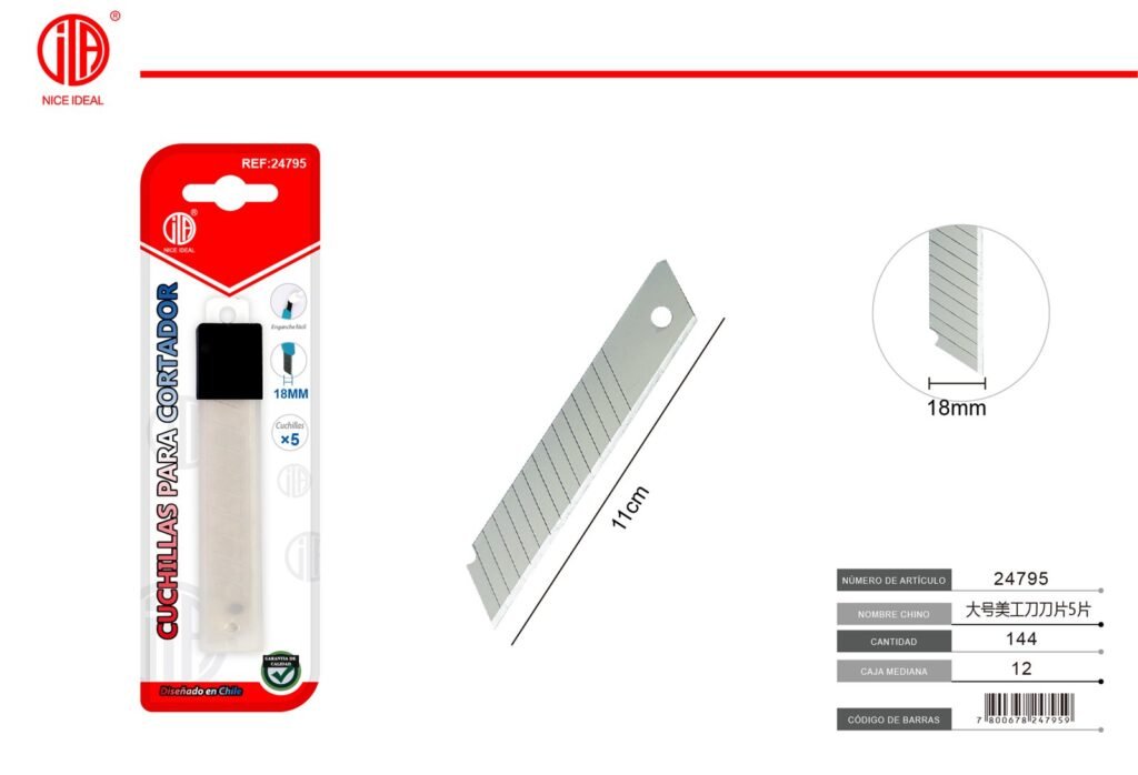 CUCHILLO DE USO 5 1PCS