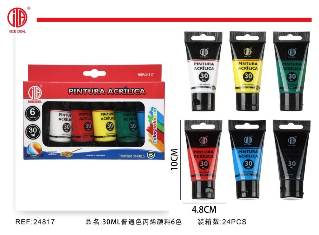 PITURA ACRILICO COLORES MEZCLADOS 30ML 6