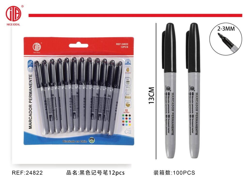 MARCADOR 12PCS