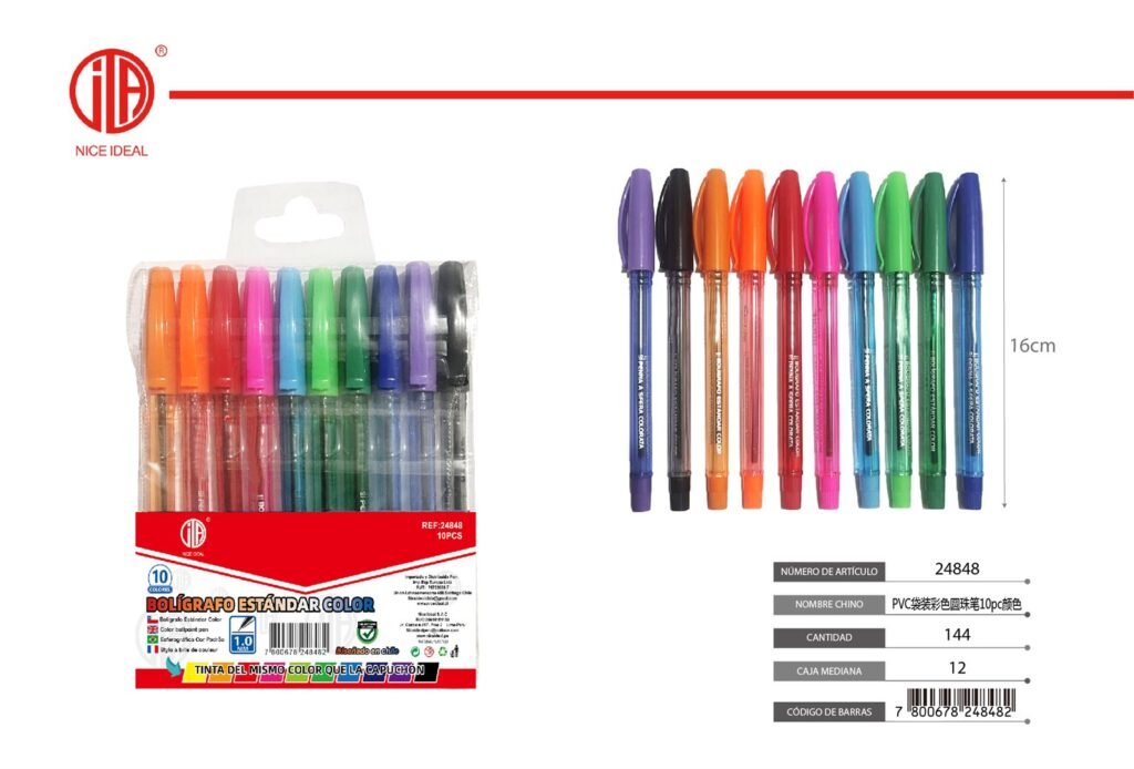 BOLíGRAFO 10PCS PVC 10PC