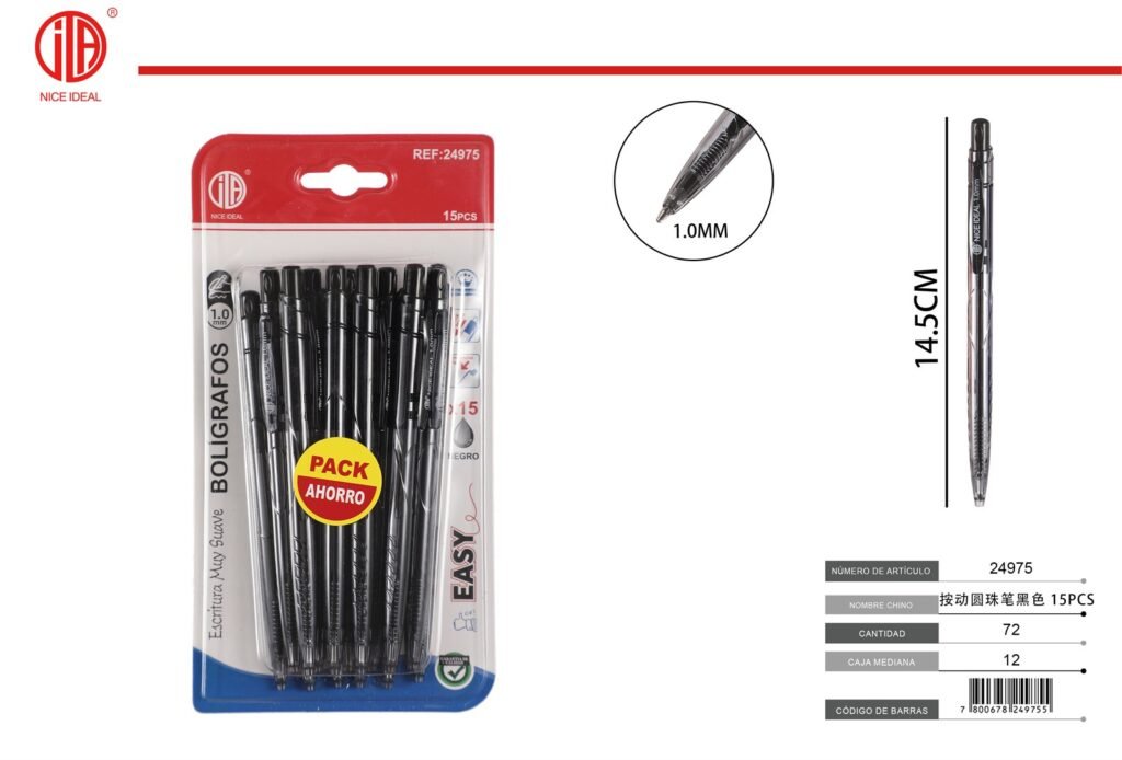 BOLIGRAFO 15PCS