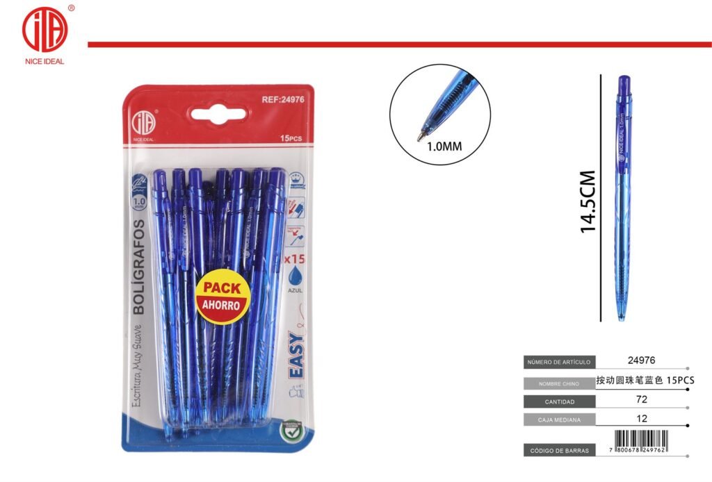 BOLIGRAFO 15PCS