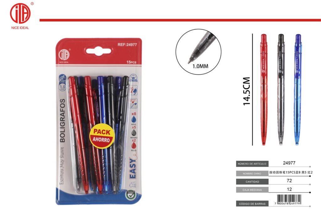 BOLIGRAFO 15PCS 8 5 2