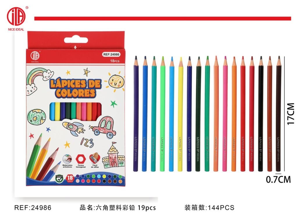 LáPIZ DE COLOR 18