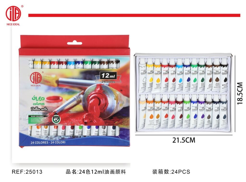 PINTURAS DE ACEITE 24 12ML