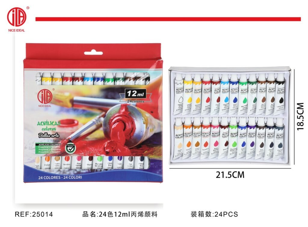 PINTURA DE ACRILICA 24 12ML