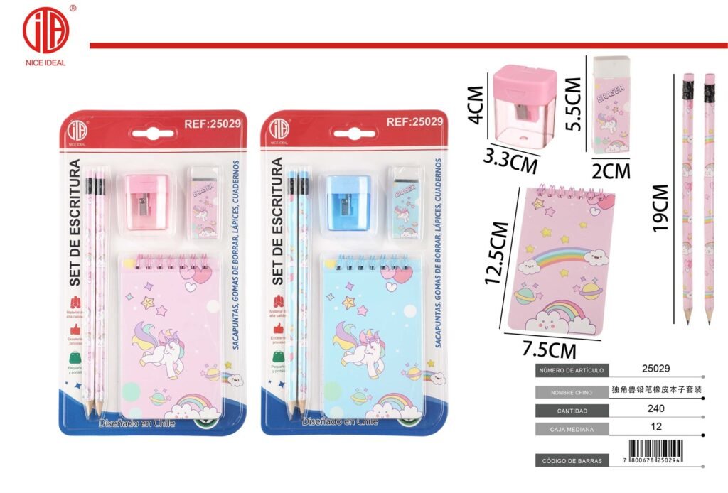 CONJUNTO DE PAPELERíA