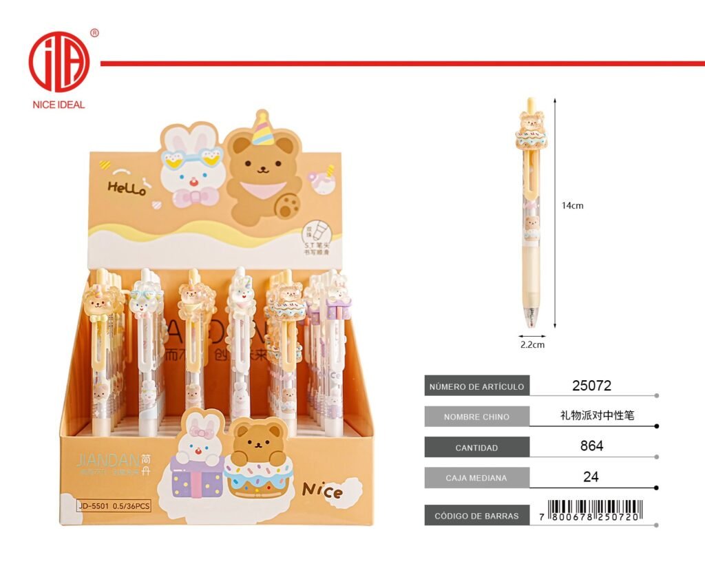 PLUMA DE GEL JD-5501