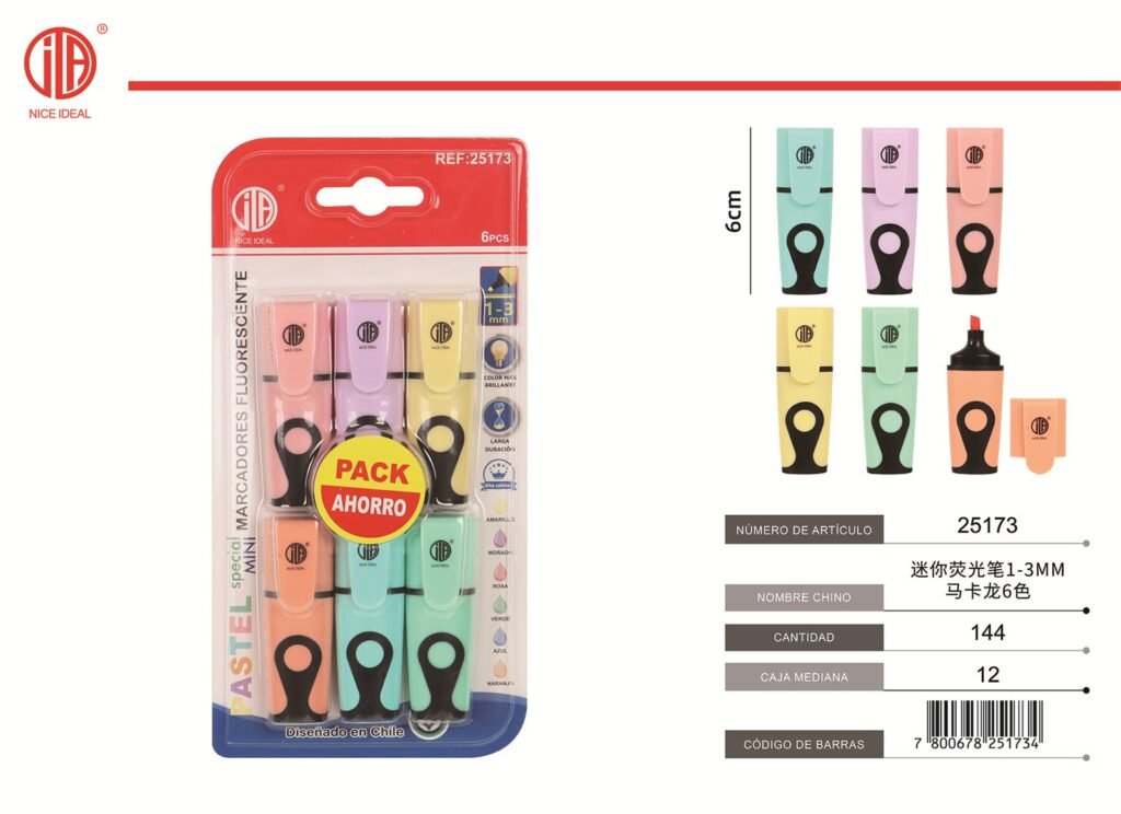 MINI RESALTADOR 1-3MM 6PC 6