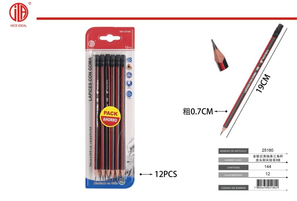 LAPIZ HB 12PCS