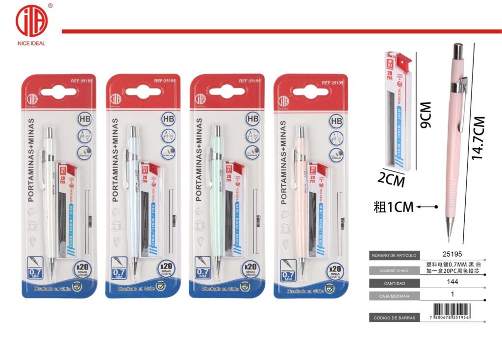 PORTAMINAS MINAS 0.7 20PC