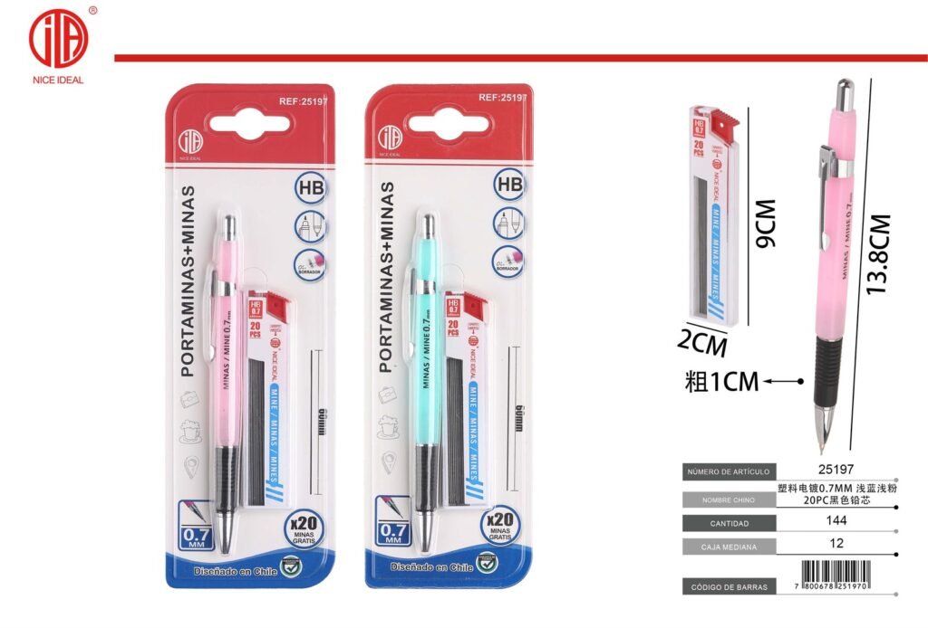 MINA DE PORTAMINAS 0.7 20PC