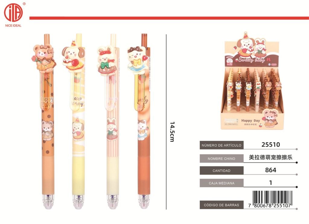 BOLíGRAFO DE GEL JD-2282