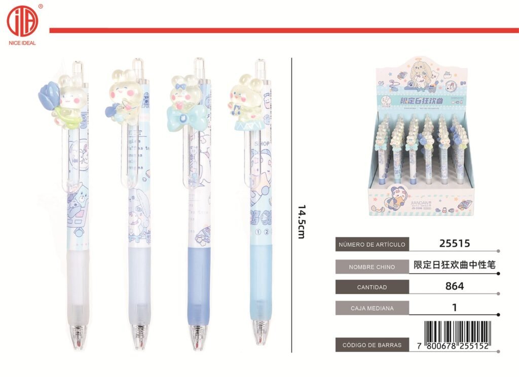 BOLíGRAFO DE GEL JD-5506