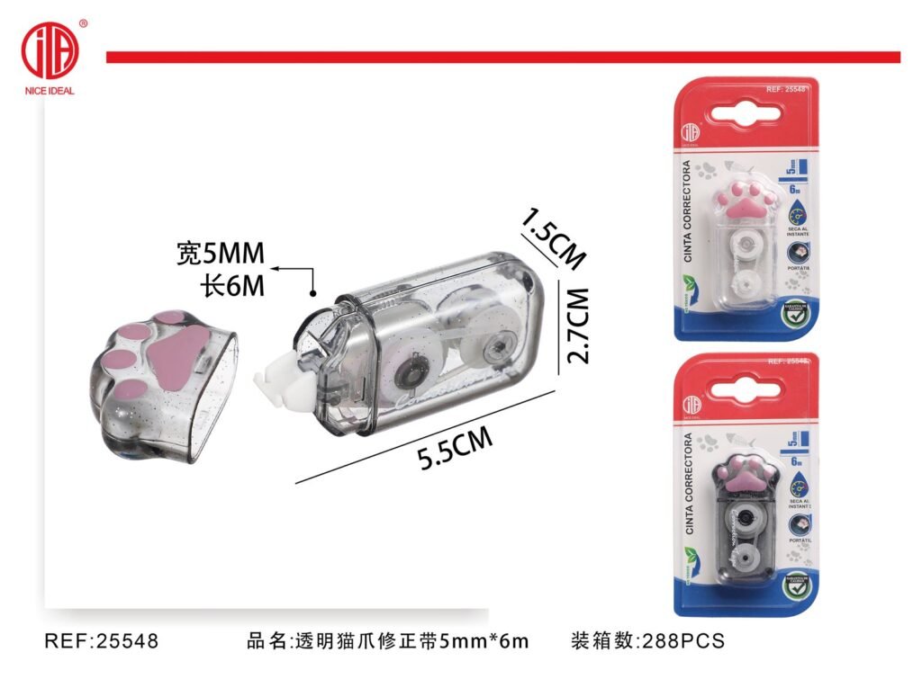 CINTA CORRECTORA 5MM*6M