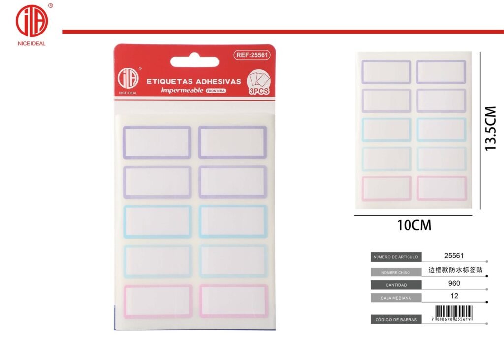 ETIQUETA IMPERMEABLE 1203