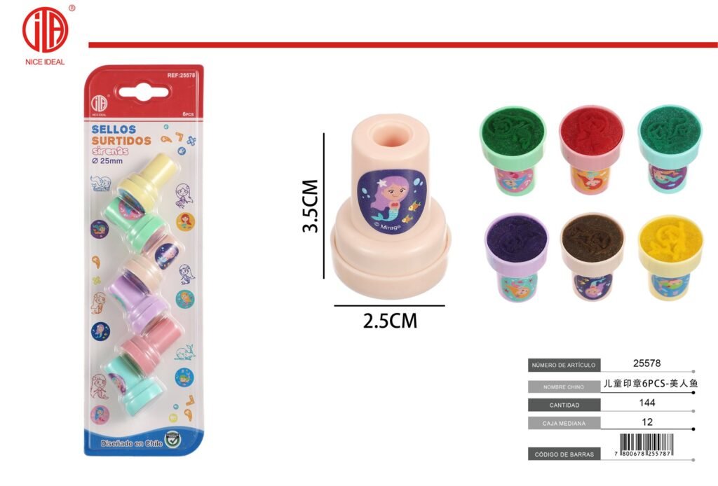 SELLO DE NINOS 6PC