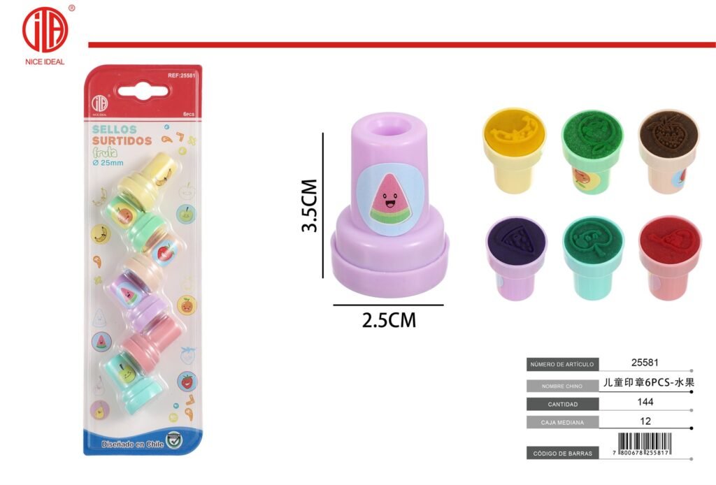 SELLO DE NINOS 6PC