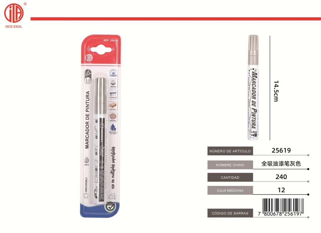ROTULADOR DE PINTURA GRIS 2311-12