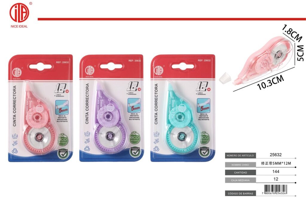 CINTA CORRECTORA5MM*12M 5MM*12M