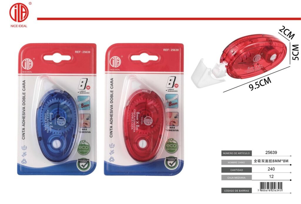 CINTA DE DOBLE CARA 2623 8MM*8M