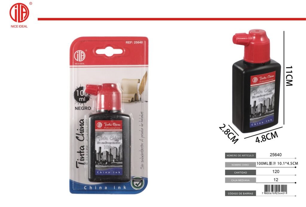 100 ML DE TINTA 100ML 10.1*4.5CM