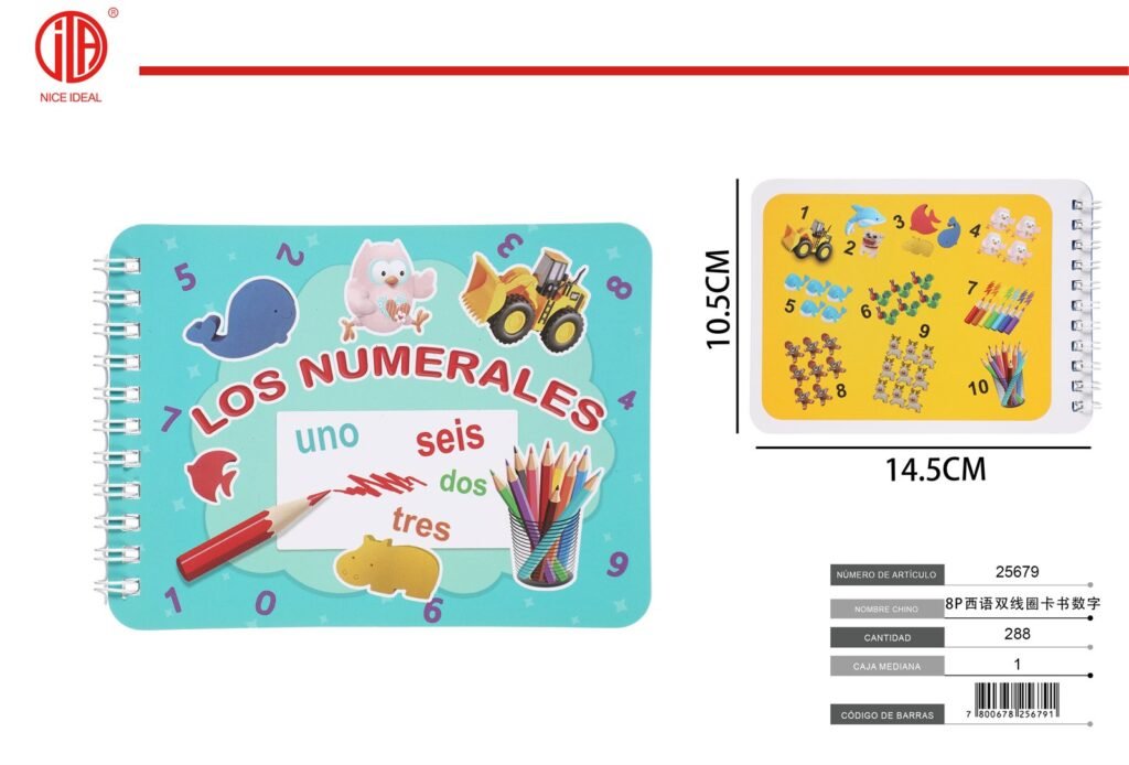 LIBRO DE CARTAS DIGITAL DE DOBLE BOBINA EN ESPA OL DE 8 PáGINAS 8P